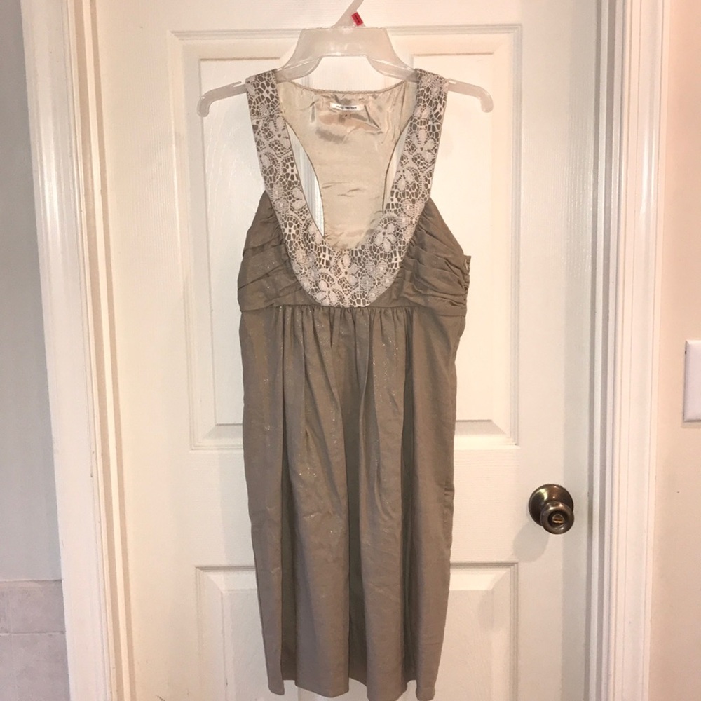 Tan dress